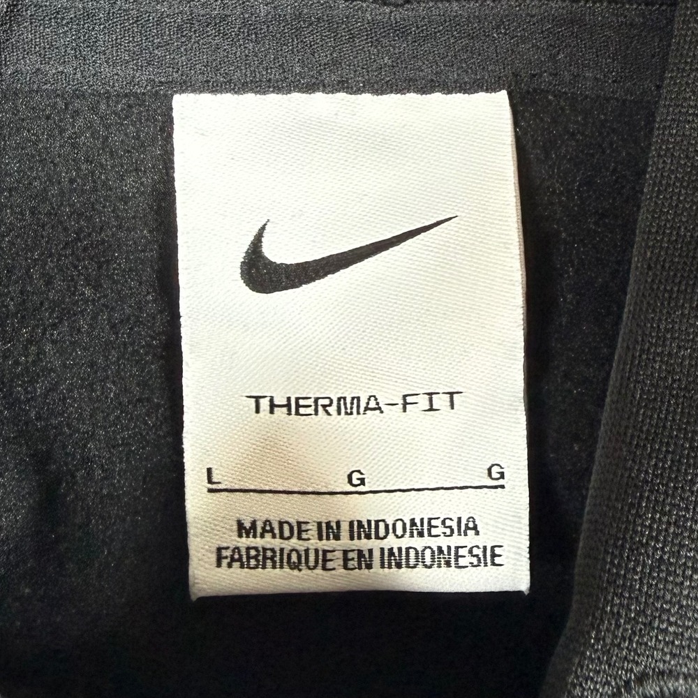 Nike Therma-Fit Mens Large Cincinnati Bearcats Black Fleece Hoodie Sweatshirt - Picture 4 of 7